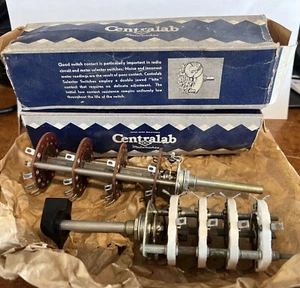 2 CENTRALAB ROTARY SWITCH - Picture 1 of 1