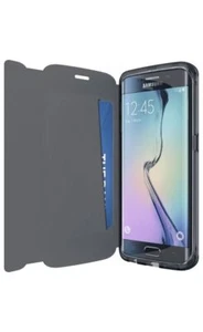 Genuine Samsung Galaxy S6 Edge Tech21 Evo Frame Wallet - Picture 1 of 3