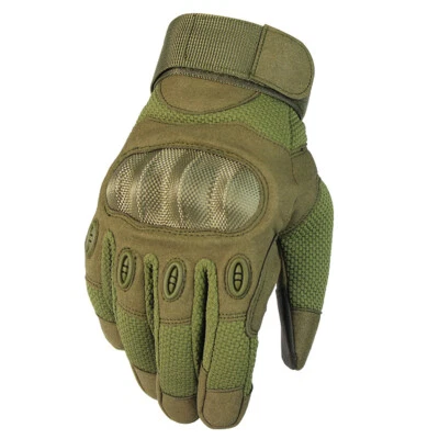 Guantes Tácticos con Nudillo Duro Pantalla Táctica Militar Combate Airsoft Paintball Foto 1 de 4
