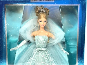 Mattel Barbie 2001 Blue Gown #50841 New - Picture 1 of 7