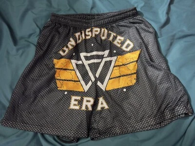 Pantalones Cortos WWE Nxt Chalkline Chalk Line Para Hombre Talla Pequeña S Era Indiscutible Cole Raro Foto 1 de 2