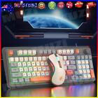 K82 Gaming Keyboard 94 Keys With Mouse Wired Keypad For Pc Laptop (shimmer Set) 