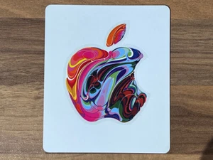NEU | Original Apple Logo Aufkleber / Sticker | bunt / künstlerisch - Bild 1 von 3