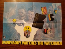 Watchmen Promotional Poster, Everybody Watches The Watchmen, DC Comics, 1988,...