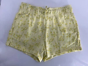 Abound, Women's Drawstring Floral Shorts, Yellow, Size S, NWOT - Picture 1 of 8