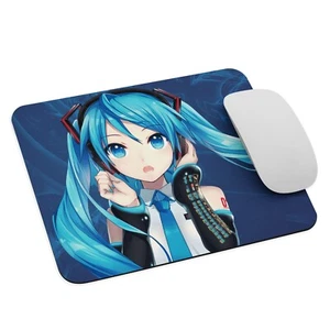 Hatsune Miku Vocaloid - Mouse Pad NEW 9.5" x 7.75" Non Slip Gaming Laptop PC - Picture 1 of 4