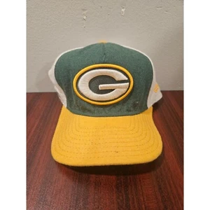 New Era Packers Hat NFL Football Cap Adjustable Strapback Medium Large - Picture 1 of 8