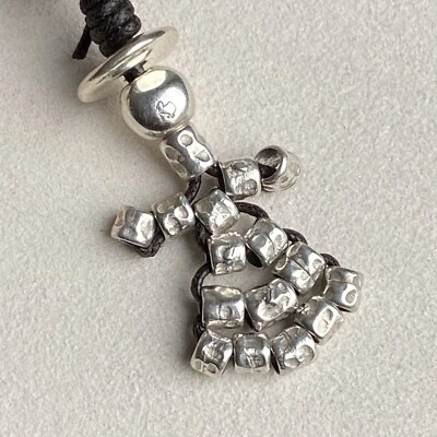 Dodo Pomellato Collana Ciondolo Regina Bambina Bambola Argento Rara Vintage Orig - Immagine 1 di 4