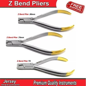 Orthodontic Z Bend Pliers Dental Loop Forming Archwire Bending Detailing Pliers - Picture 1 of 4