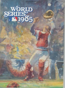 Serie Mundial MLB 1985 PROGRAMA OFICIAL ¡¡CASI COMO NUEVO!! Royals Cardinals - Imagen 1 de 1