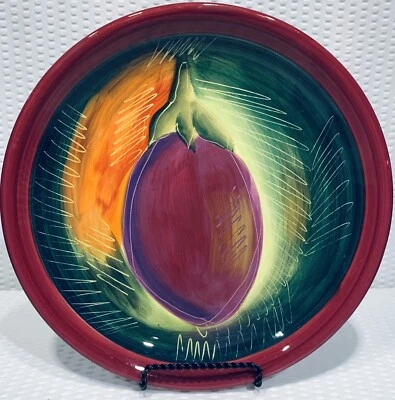 (1) ~ 9” 222 Fifth Jane Davies Farmers Market Plato de ensalada ~ ¡CE! Foto 1 de 4