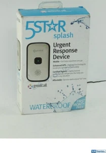 GreatCall 5Star Splash Urgent Response Medical Mobile Alert Device - Picture 1 of 3