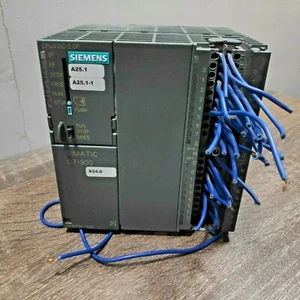 SIEMENS 6ES7313-6CF03-0AB0 SIMATIC S7-300 CPU313C-2 DP COMPACT PLC PROCESSOR - Picture 1 of 3