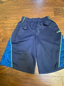 Boy's Champion Athletic Polypro Shorts L 12-14 Basketball Blue - Picture 1 of 4