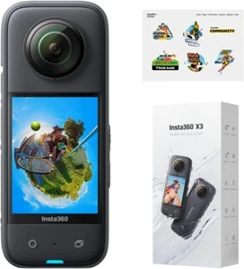 Waterproof 360 Action Camera with 1/2" 48MP Sensors, 5.7K 360 Active HDR - Picture 1 of 6