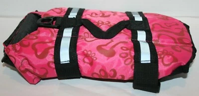 Спасательный жилет для собак HAOCOO XS спасательная ручка печать лапы кость 5-9 фунтов - Изображение 1 из 2