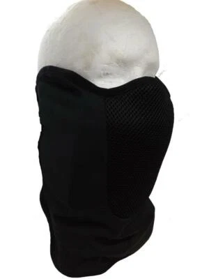 Outdoor Hunting Exchanger Warm Air System Black Half-Mask Adult Mens OSFA $35 - Image 1 of 4
