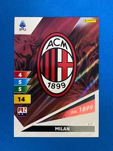 Panini Calciatori Adrenalyn 2024-25 2025 n.217 Logo (Milan) 🟥🟦 - Imagen 1 de 1