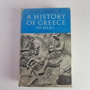 VINTAGE A History Of Greece To 322 BC NGL Hammond 1967 Hardcover 2nd Edition - Bild 1 von 6