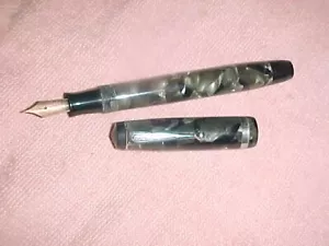 PARKER CHALLENGE - PLATA JASPEADA Y GRIS - FLECHA 14K NUEVO EN CAJA - ESTADO A1 - Imagen 1 de 8
