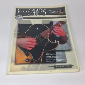 Jazz Chops For Guitar with CD By Buck Brown National Guitar Workshop Book - Picture 1 of 6
