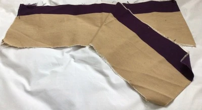 Vintage Pendleton Wool Camel, Purple Solid 10" L x 66" W Light Weight - Image 1 of 4