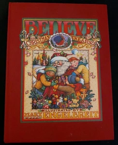 1998 Mary Englebreit BELIEVE CHRISTMAS TREASURY  HB Book~Holiday Stories & Poems - Picture 1 of 13