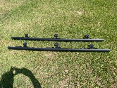 Jeep Wrangler JL 2018-2025 4 puertas deslizadores de roca par OEM 68292910AE 682911AE Foto 1 de 2