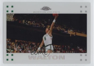 2007-08 Topps Chrome White Refractor /99 Bill Walton #89 HOF - Image 1 of 2
