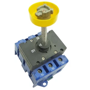 Kraus & Naimer KG63 Trennschalter 3-polig, 600VAC, 100A, *gebogene Welle* - Bild 1 von 8
