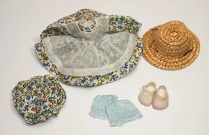 De Colección 1955 Vogue Ginny 8" Muñeca PEQUEÑA MISS Etiquetada Vestido Floral Bloomers Sombrero y Zapatos - Imagen 1 de 6