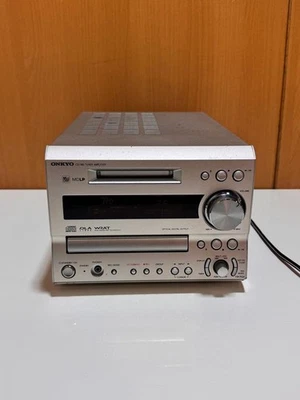 Onkyo FR7GX CD MD Tuner Amplifier Vintage Audio System Tested Working Japan - Image 1 of 4