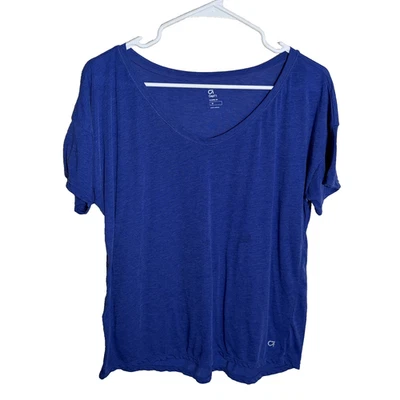 Camiseta deportiva para mujer Gap calce medio respirar manga corta cuello redondo Foto 1 de 4