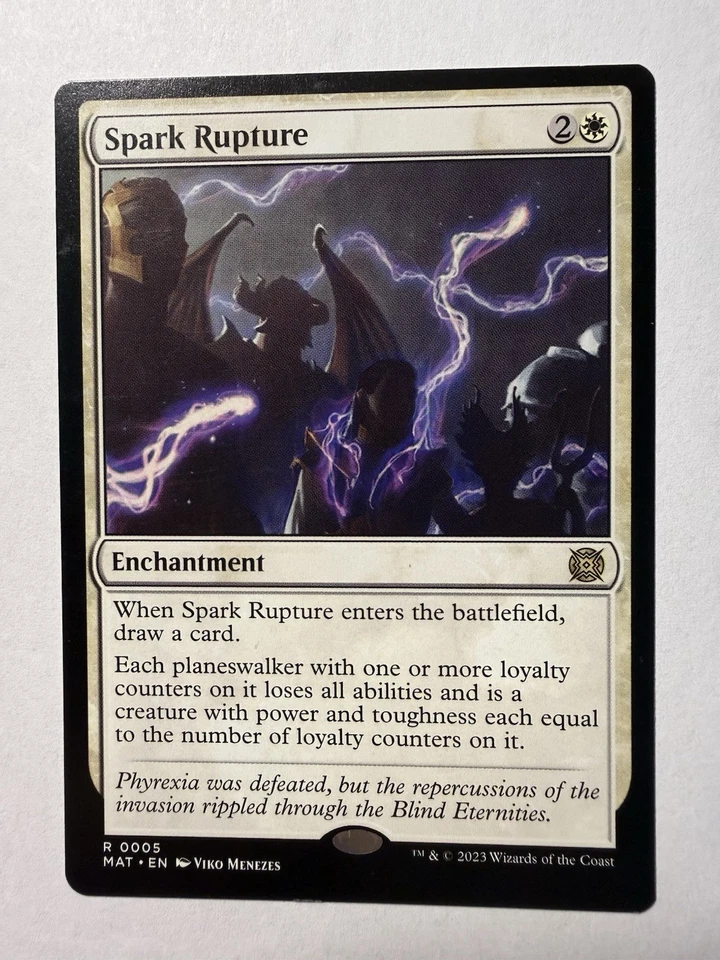 MTG MAT: Spark Rupture (Enchantment) 0005 Regular Rare - Image 1 of 1