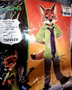 Disfraz Disney Zootopia Fox Nick Wilde Niños 207 Niño Pequeño Niño Pequeño - Imagen 1 de 3