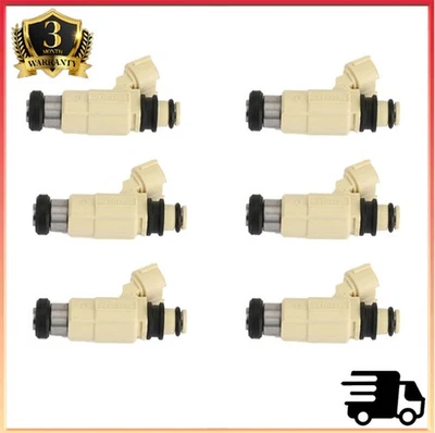 6PCS Fuel Injector FJ939 fits for 2002 2003 2004 2005 2006 Suzuki XL-7 2.7L V6 Foto 1 de 4