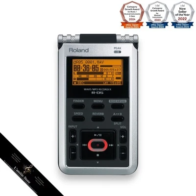 Roland R-05 Studio Portable WAVE/MP3 Linear PCM Recorder Handy PCM R05 Japan - Bild 1 von 4