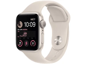 Apple Watch SE (2022), GPS, 40 mm, Caja de aluminio, Vidrio delantero Ion-X - Imagen 1 de 10