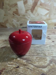 Ikea Vinterfint Scented Spiced Candle in Apple Metal Tin - Autumn/Winter - New - Picture 1 of 6