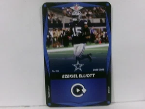 2025 UNO Elite CORE EDITION BLUE #054 EZEKIEL ELLIOTT - Picture 1 of 2