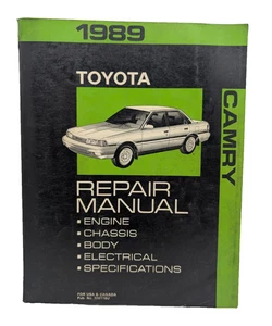 1989 TOYOTA CAMRY Factory Repair and Service Manual 89 OEM Book - Picture 1 of 14