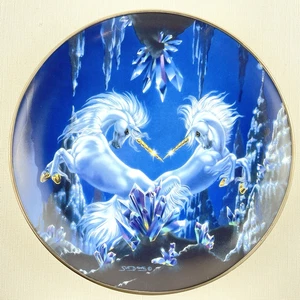 Royal Doulton Treasures of the Unicorn by Sue Dawe Franklin Mint Porcelain Plate - Picture 1 of 9
