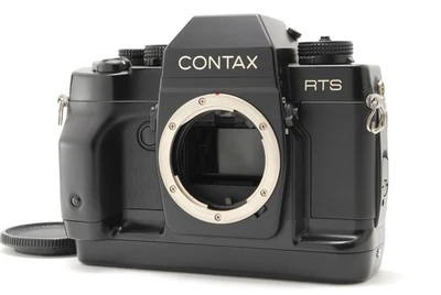 【MINT-】Contax RTS III 35mm SLR Film Camera Black Body - Image 1 of 4