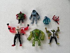 Ben 10 Action Figure Toy Lot - Lot Of 7 - Picture 1 of 16