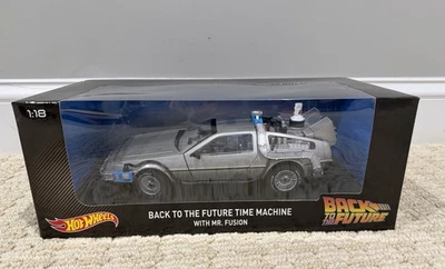 SUPA DUPA RARE Hot Wheels Collector Back to The Future Time Machine w/Mr. Fusion - Image 1 of 4