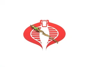 GI Joe Weapon Cobra Commander Staff 2004 Original Figure Accessory - Picture 1 of 2