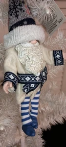 POSSIBLE DREAMS CLOTHIQUE ICE BLUE GNOME ORNAMENT-NEW-2022 - Picture 1 of 4