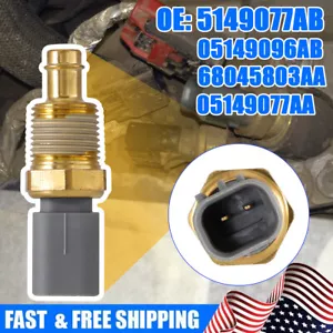 Sensor de temperatura del refrigerante del motor para Chrysler Dodge Ram1500 Jeep 5149077AB - Imagen 1 de 15