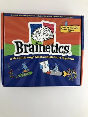 BRAINETICS Mind Memory System 5 DVD Set Amazing Mental Math Skills Educational - Image 1 of 4