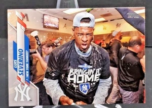 2020 Topps Series 2 Photo variation SP # 669 Luis Severino-New York Yankees - Picture 1 of 2